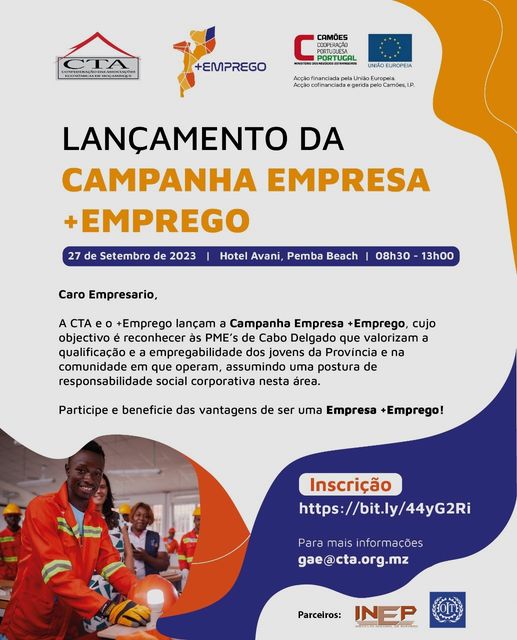 Cabo‐Delgado Lançamento da Campanha "Empresa +EMPREGO” • Diário Económico